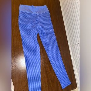 Royal blue workout leggings